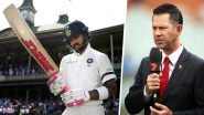 Virat Kohli Booed at Sydney Cricket Ground During IND vs AUS 4th Test Match, Ricky Ponting Says, &lsquo;Show Some Respect&rsquo;