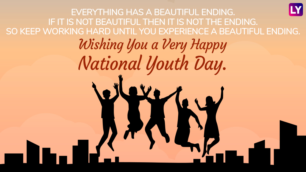 National Youth Day 2019 Wishes Best WhatsApp Stickers