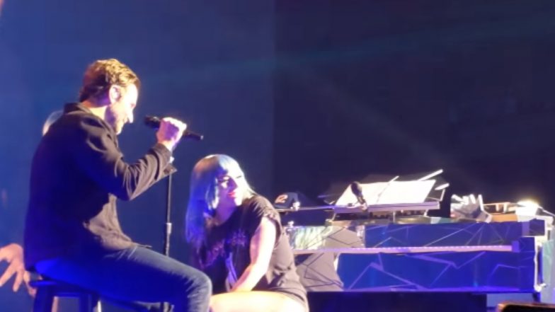 Lady Gaga and Bradley Cooper Surprise Audience with First LIVE Performance of Shallow from A Star Is Born - Watch Video