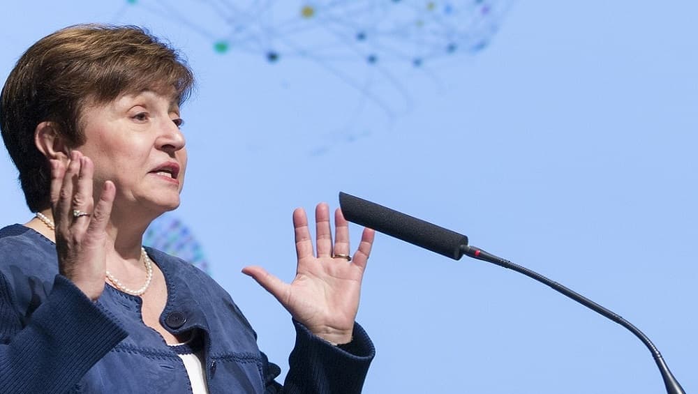 IMF Chief Kristalina Georgieva Urges G20 Nations to Take Actions on Trade, Climate IMF Chief Kristalina Georgieva Urges G20 Nations to Take Actions on Trade, Climate