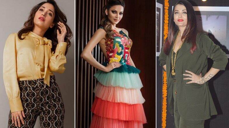 Aishwarya Rai Bachchan, Urvashi Rautela and Tamannaah Bhatia's Styling ...