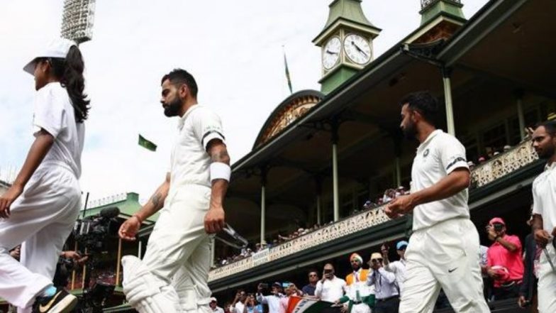 Virat Kohli led Team India Wore Black Band Playing Against Australia in 4th Test at SCG to Pay Tribute to Ramakant Achrekar Sir