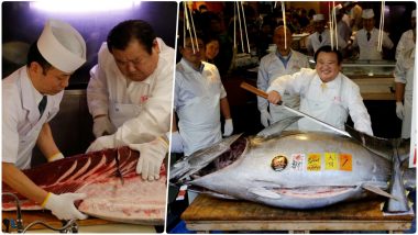 Japan’s Sushi Tycoon Kiyoshi Kimura Pays Record $3.1 Million for an Endangered Bluefin Tuna at Tokyo Fish Auction