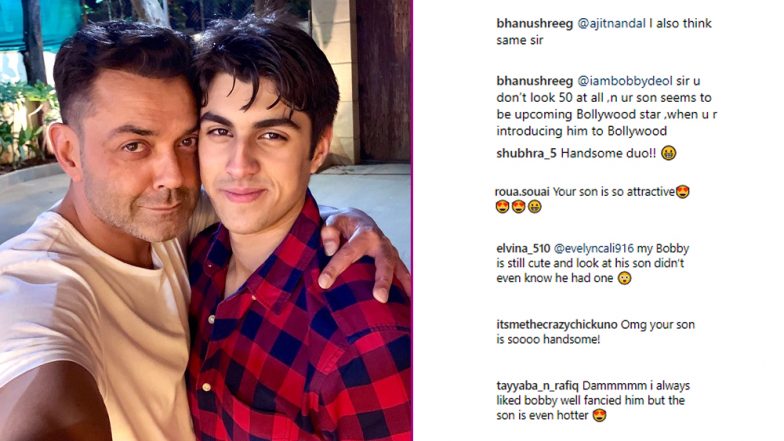 Bobby Deol Shares a Pic with Son Aryaman and Internet is Crushing on Him Already!