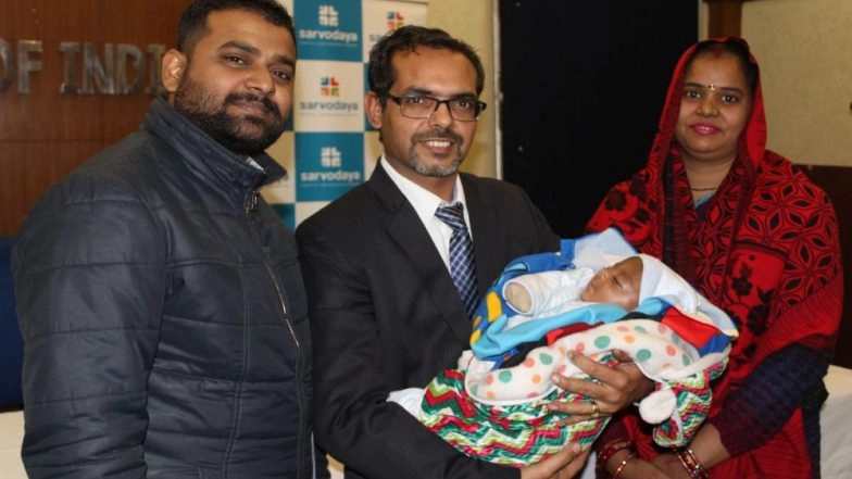 First Time in India a 20-Day-Old Baby Weighing Just 1.160 Kg Undergoes Brain Surgery