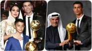 Cristiano Ronaldo Beats Lionel Messi; Wins Best Player of the Year at the 2019 Globe Soccer Awards for the Third Time! (See Pics and Video)