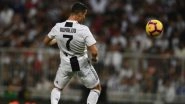 Cristiano Ronaldo Scores a Stunning Header; Juventus Beat AC Milan to Win SuperCoppa Italia 2018-19 (Watch Video & Pics)