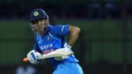 MS Dhoni Could Join Elite List of Players Like Sachin Tendulkar, Virat Kohli During Ind vs Aus, 3rd ODI 2019