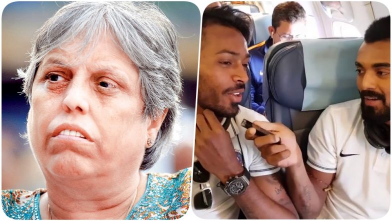 Hardik Pandya & KL Rahul to be Banned for Comments on Koffee With Karan 6? Reports Say COA Member Diana Edulji Wants Cricketers to be Barred?