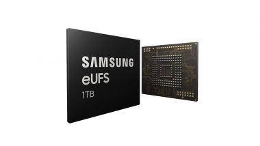 Samsung Officially Reveal World's First 1TB eUFS Storage Chips For Smartphones