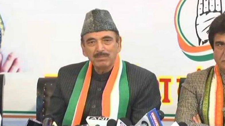 Congress will contest all 80 Lok Sabha Seats in Uttar Pradesh, Says Ghulam Nabi Azad