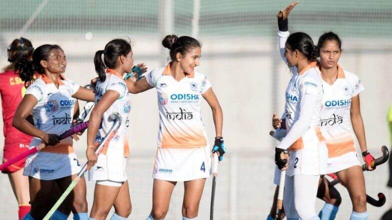 Indian Women's Hockey Team Held 2-2 by Spain Indian Women's Hockey Team Held 2-2 by Spain