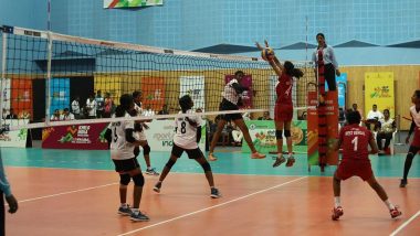 Khelo India Youth Games 2019: Tamil Nadu, West Bengal Girls on Top in Volleyball Competition