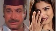 Kader Khan Passes Away at 81; Raveena Tandon Pays Tribute to Bollywood Actor-Screenwriter &ndash; View Pic