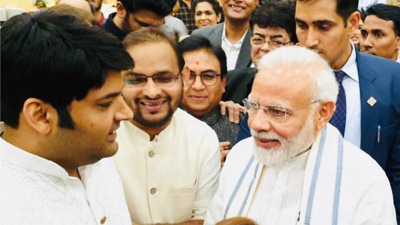 Kapil Sharma, Dilip Joshi aka Jethalal, Sharad Kelkar Meet PM Narendra Modi (View Pics)