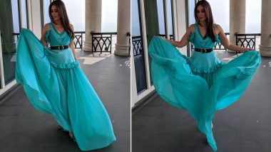 Kareena Kapoor Khan Picks a Sky Blue Layered Gown for an Event in Chennai and There's Nothing Right With Her #OOTD