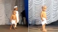 Adorable Video of Little Gandhiji Leaving His Stick and Chacha Nehru Behind After Spotting His Mom in the Audience Goes Viral