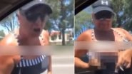 Woman Flashes Her Boobs to a Woman Driver in a Weird Case of Road Rage