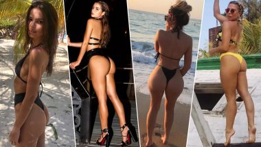 'Wedgie Rise' Has Turned an Uncomfortable Underwear Situation into a Fashionable Instagram Trend By Celebs Like Emily Ratajkowski and Choloe Ferry (View Pics)