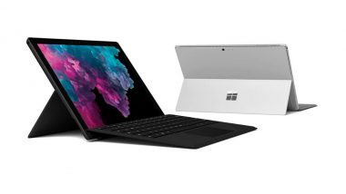 Microsoft Surface Pro 6 & Surface Laptop 2 Launched in India at Rs 83,999 & Rs 91,999