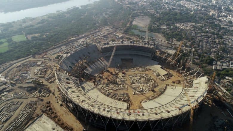 World’s Largest Cricket Stadium in Ahmedabad is Under Construction, See Pics World’s Largest Cricket Stadium in Ahmedabad is Under Construction, See Pics
