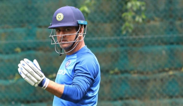 MS Dhoni Hits the Nets Ahead of Ind vs NZ 4th ODI 2019; Will he Feature in Playing XI? (See Pics) MS Dhoni Hits the Nets Ahead of Ind vs NZ 4th ODI 2019; Will he Feature in Playing XI? (See Pics)