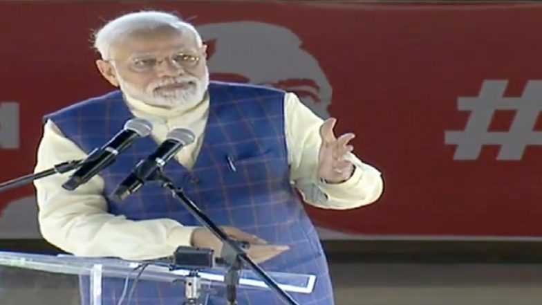 Narendra Modi at New India Youth Conclave: 'After 26/11, Congress Slept; After Uri, We Answered With Surgical Strikes'
