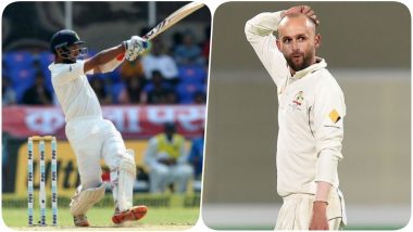 Cheteshwar Pujara Scores a Brilliant Ton During Sydney Test, Nathon Lyon Asks Indian Batsman, ‘Aren’t You Bored Yet?’ (Watch Video)