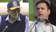 Manohar Parrikar Shifted to AIIMS After Rahul Gandhi's Visit; Goa Congress Sees Conspiracy