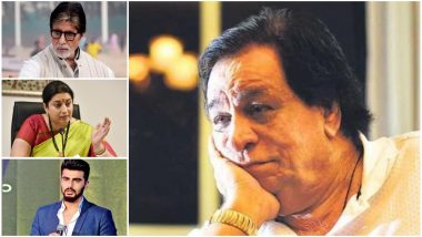 Kader Khan No More! Amitabh Bachchan, Smriti Irani, Anupam Kher, Arjun Kapoor Mourn the Sad Loss of the Veteran Bollywood Legend – Read Tweets