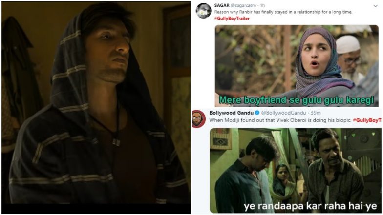 Gully Boy Trailer: Taking Digs on Ranbir Kapoor, Vivek Oberoi, Memes on Ranveer Singh and Alia Bhatt’s Film Are LIT! Read Tweets