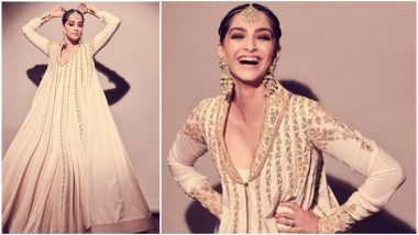 Sonam Kapoor's 'White and Gold' Outfit By Rohit Bal Should Definitely Find a Place in Your Wardrobe - View Pics