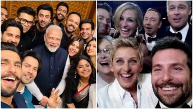 Ranveer Singh's 'Selfie of the Year' with Alia Bhatt, Ranbir Kapoor, PM Narendra Modi and Others is India's Answer to Ellen DeGeneres' Oscar One