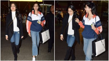 Janhvi Kapoor and Khushi Kapoor Return From Their Spanish Holiday and Their Airport Styling is On Point Like Always - View Pics