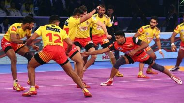 PKL 6 2018-19 Video Highlights: Bengaluru Bulls Hammer Gujarat FortuneGiants 41-29 to Enter Final