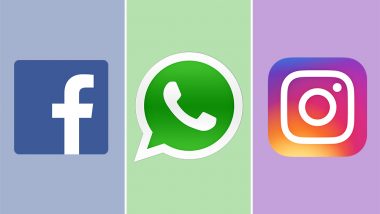 Facebook, Instagram, WhatsApp Down For Several Users Across The World; Netizens in Europe, US, Middle East & South America Worst-Hit