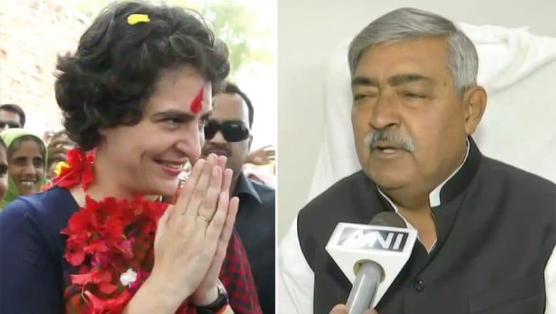 'Priyanka Gandhi Is Beautiful But Holds No Political Achievement': Bihar BJP Minister Vinod Narayan Jha Makes Sexist Remark Against AICC General Secretary 'Priyanka Gandhi Is Beautiful But Holds No Political Achievement': Bihar BJP Minister Vinod Narayan Jha Makes Sexist Remark Against AICC General Secretary