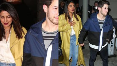 Priyanka Chopra and Nick Jonas Had a Dinner Date Fuelled with 'Love' and 'Kisses' - See Pics