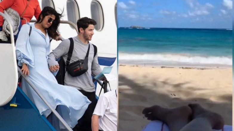 Priyanka Chopra and Nick Jonas are Finally on Their Honeymoon, Take Off to the Caribbean for a Romantic Getaway - View Pics