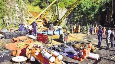 Meghalaya Rat-Hole Mine Tragedy: Decomposed Body Slips From Jaw of Navy’s ROV, Rescuers Unable to Relocate Corpse