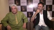 Javed Akhtar Defends Rajkumar Hirani in Sexual Harassment Row, Says &lsquo;He Is the Most Decent Person in the Industry&rsquo;