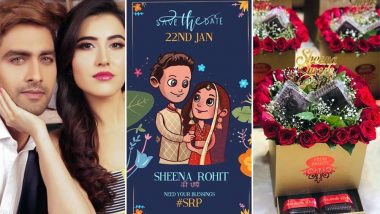 Rohit Purohit and Sheena Bajaj’s Wedding Invites Made of Roses and Brownies Are a Treat for the Senses!