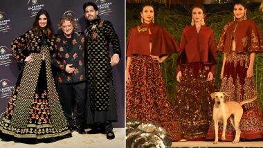 Stray Dog Steals Sidharth Malhotra's Limelight As He Walks the Ramp for Rohit Bal's Fahion Show - Watch Video