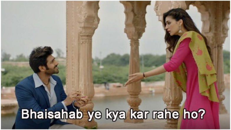 Luka Chuppi: Kartik Aaryan and Kriti Sanon’s Movie Trailer Sparks Hilarious Memes on the Internet