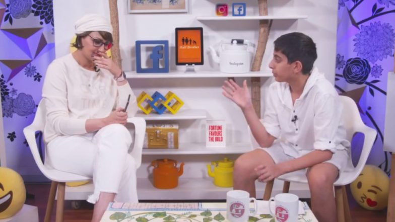 Sonali Bendre Live Streams Her Book Discussion with Son Ranveer and Their Conversation Is Adorable – Watch Video