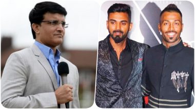 Sourav Ganguly Reacts on Hardik Pandya and KL Rahul KWK 6 Controversy; Says, ‘Let’s Not Take It Too Far’