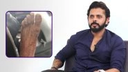 Sreesanth Reveals That People 'Abused&rsquo; Wife Bhuvneshwari On Twitter After She Shared Pictures Of His Injury! Watch Video