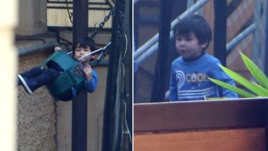THIS is The First Person Taimur Ali Khan Met After Returning From a Long Holiday - See Pics