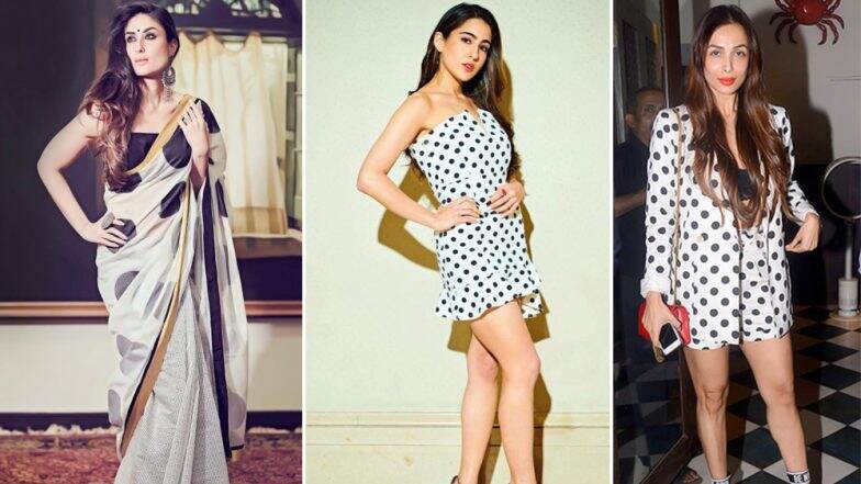 Sara Ali Khan, Kareena Kapoor Khan and Malaika Arora are Obsessed With Polka Dots and You Should Be Too! Sara Ali Khan, Kareena Kapoor Khan and Malaika Arora are Obsessed With Polka Dots and You Should Be Too!