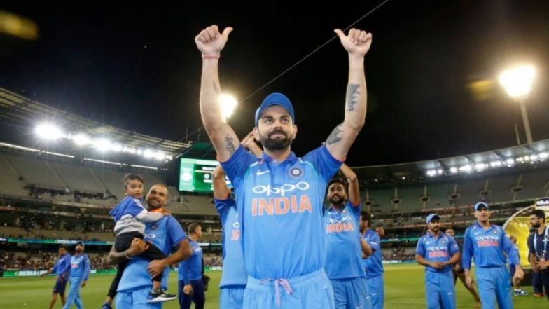 Virat Kohli & Co’s Victory Lap After Winning Ind vs Aus 2019 Gillette ODI Series Will Give You Goosebumps (Watch Video)
